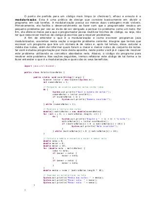 Apostila - Linguagem de Programação I