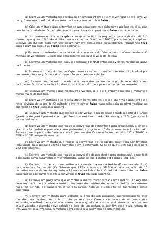 Apostila - Linguagem de Programação I