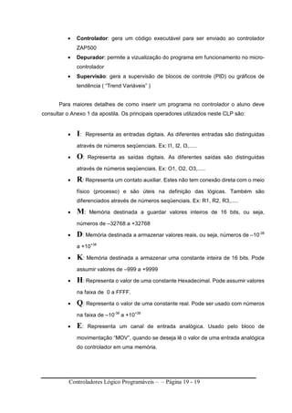 Apostila controladores ladder