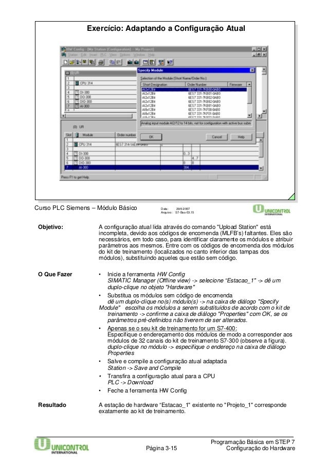 curso siemens step 7 curso siemens step 7