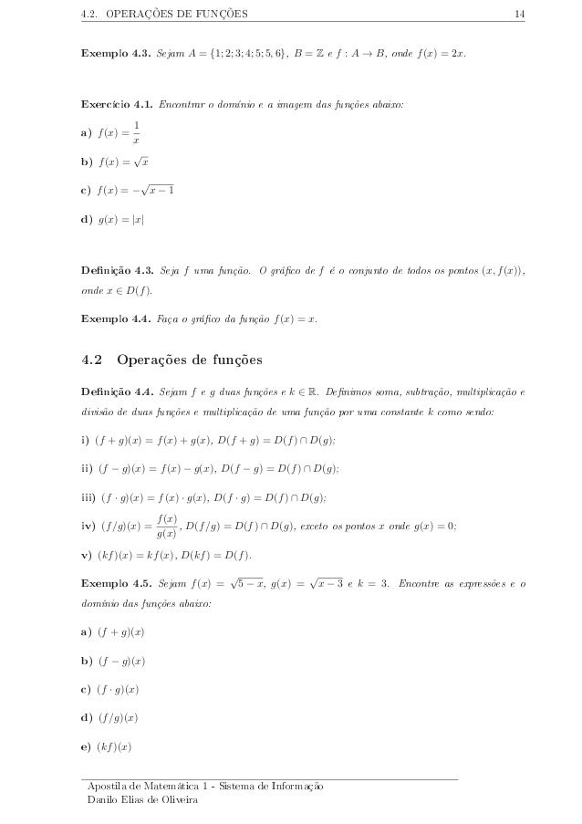 Apostila De Calculo 1 Apostila De Calculo 1