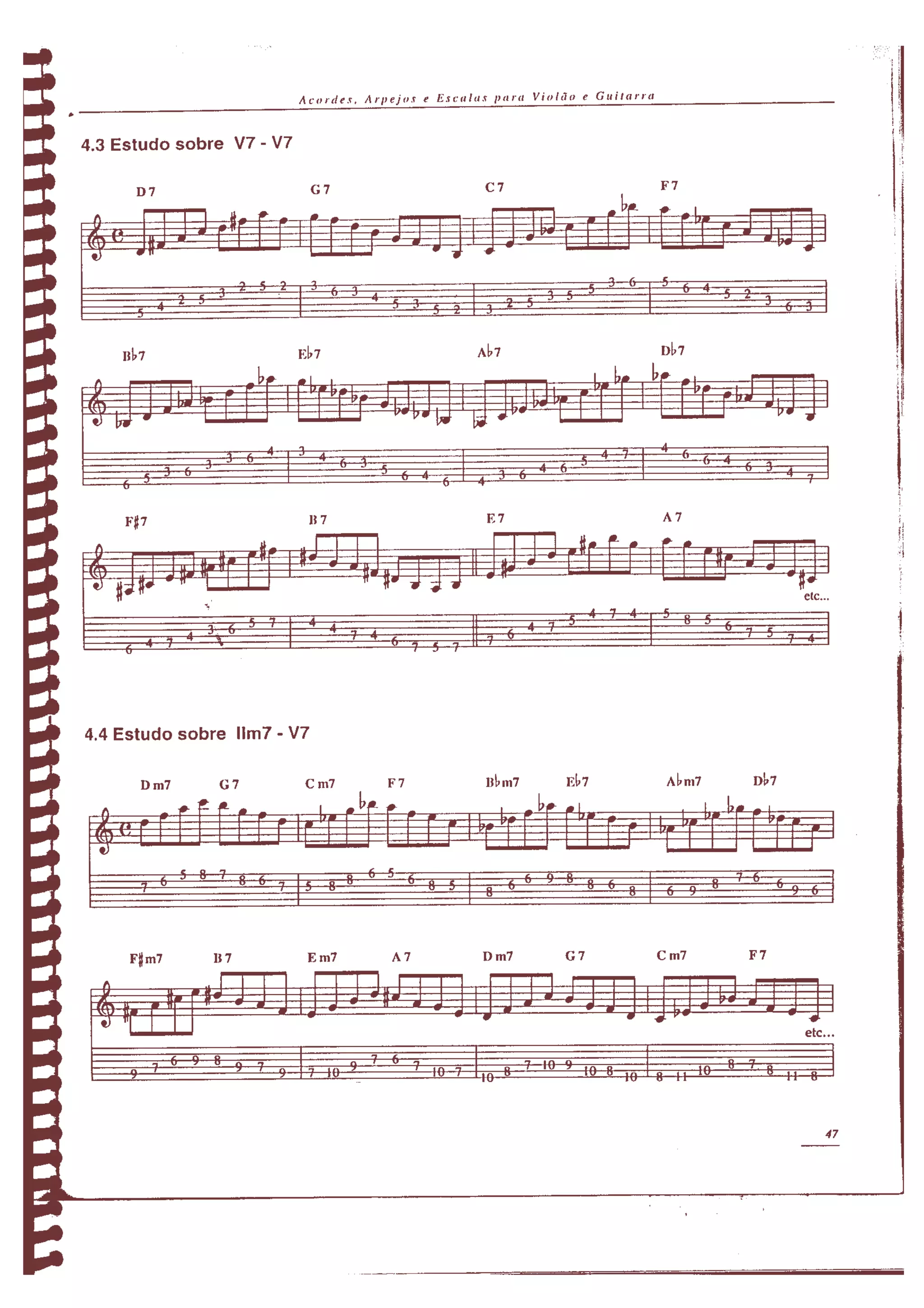 Apostila de acordes, arpejos e escalas nelson faria [by guitar ...
