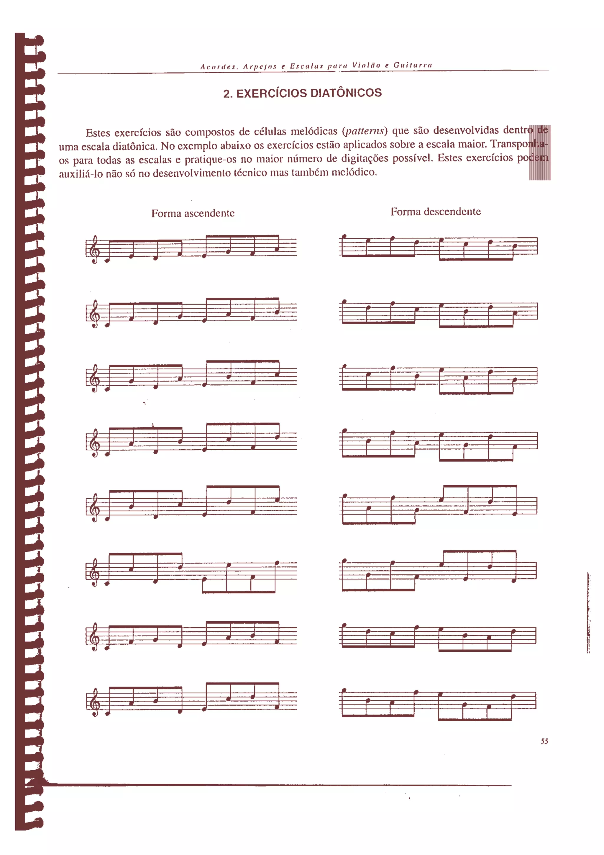 Apostila de acordes, arpejos e escalas nelson faria [by guitar ...