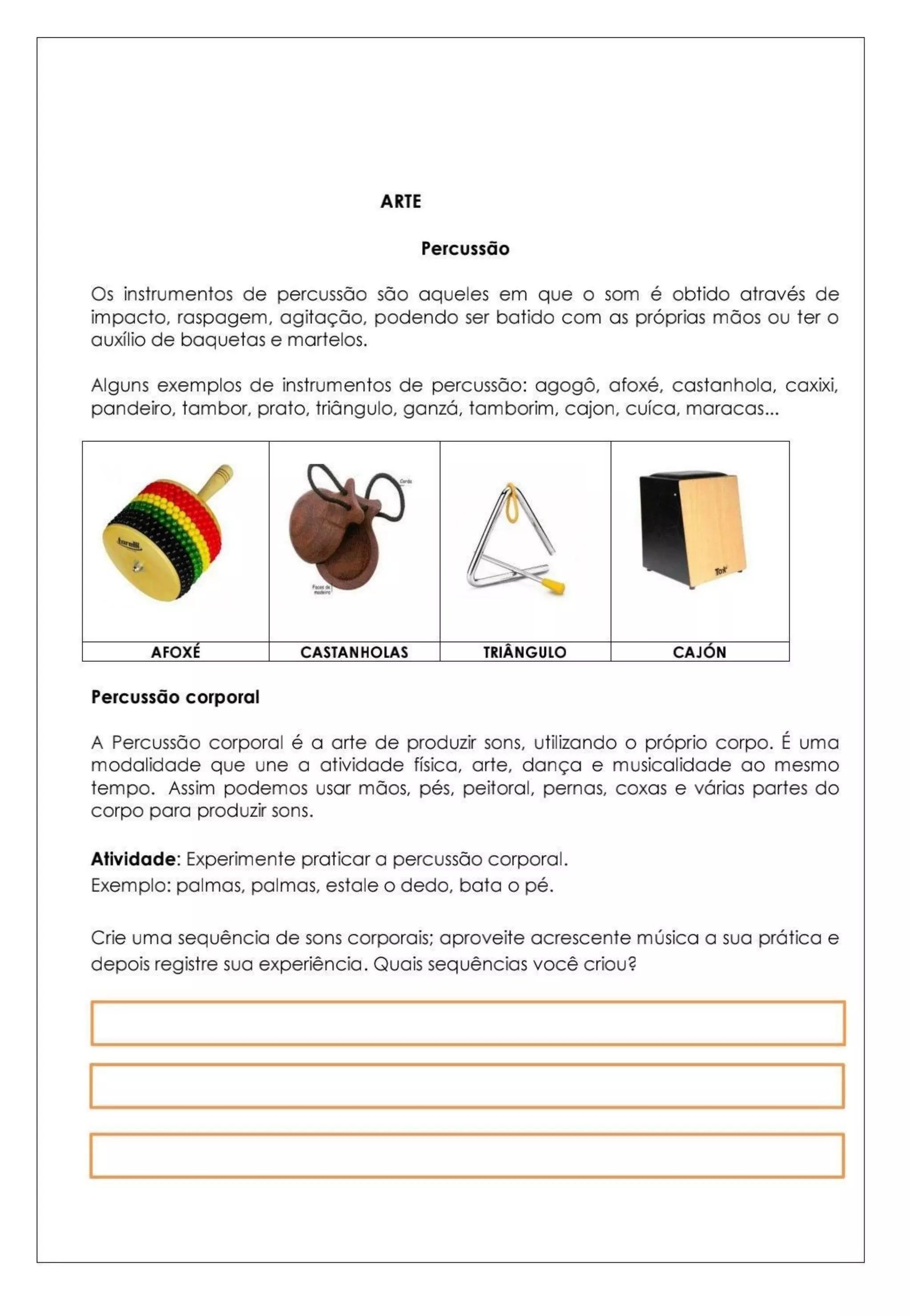 APOSTILA DE ATIVIDADES DE ARTE PARA O 3 ANO.pdf