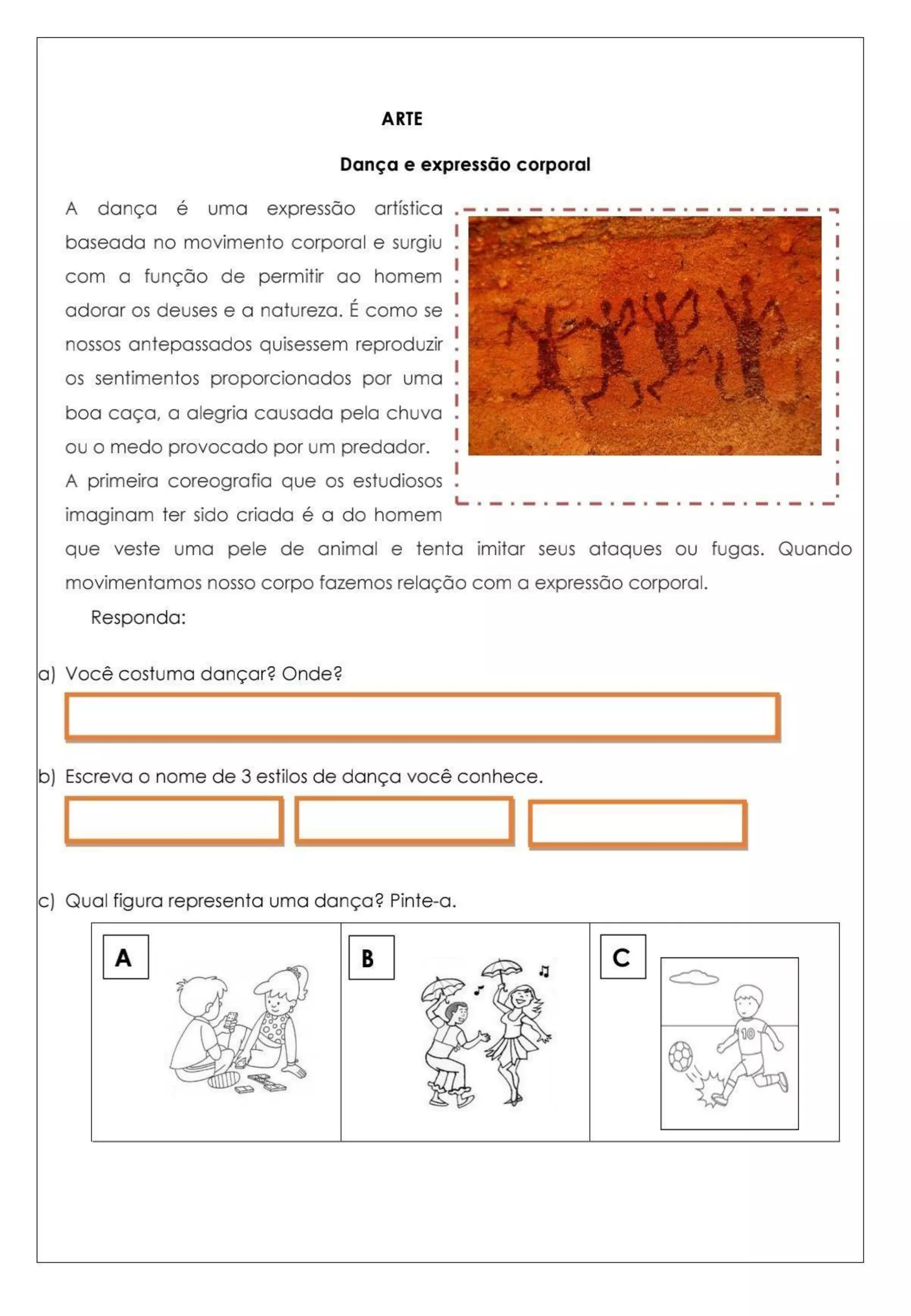 APOSTILA DE ATIVIDADES DE ARTE PARA O 3 ANO.pdf