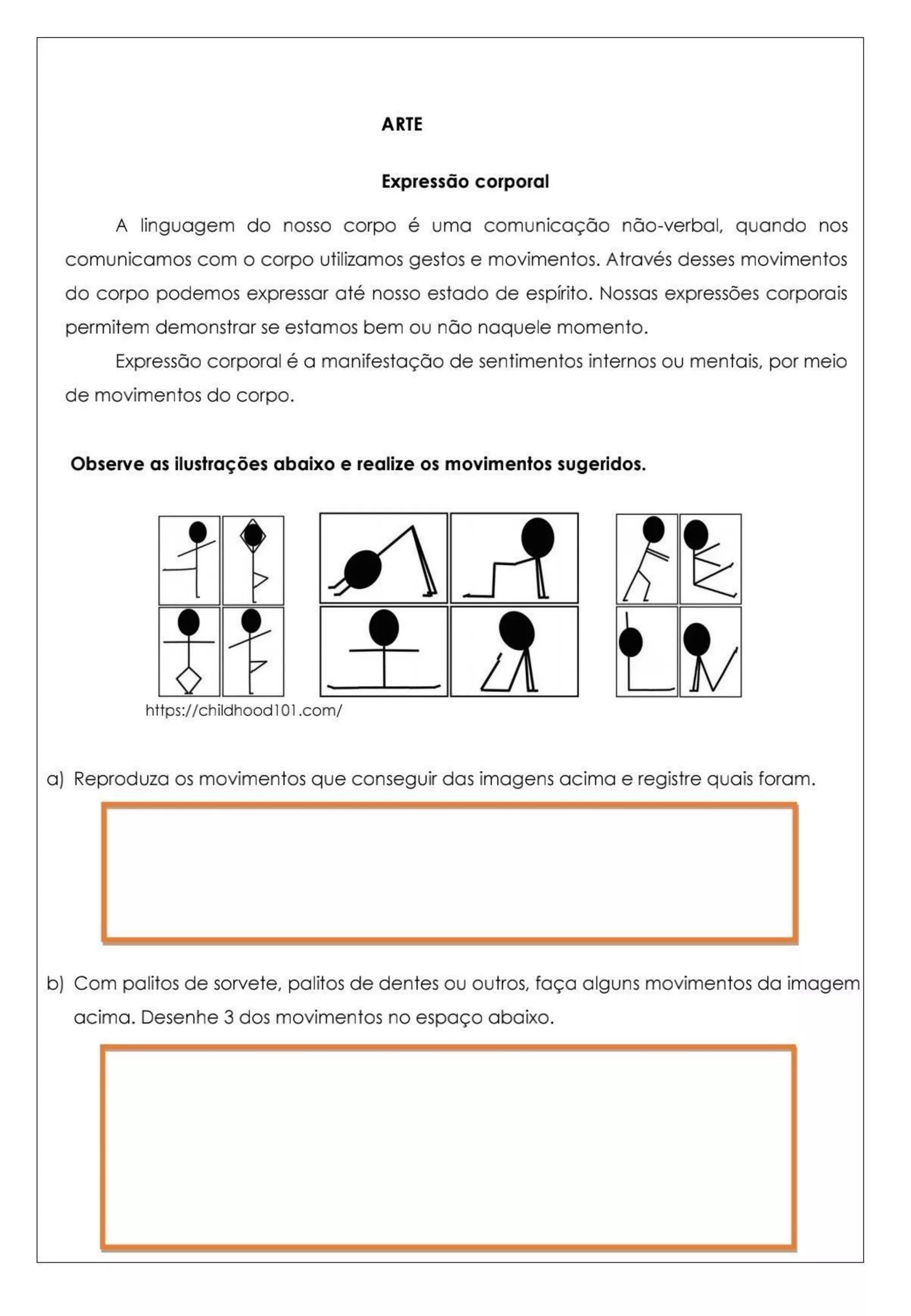 APOSTILA DE ATIVIDADES DE ARTE PARA O 3 ANO.pdf