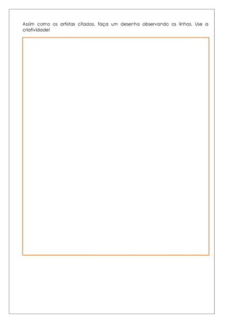 APOSTILA DE ATIVIDADES DE ARTE PARA O 3 ANO.pdf