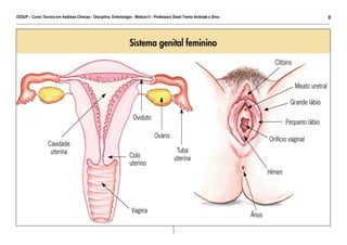 CEDUP – Curso Técnico em Análises Clínicas – Disciplina: Embriologia – Módulo II – Professora Giseli Trento Andrade e Silva
9
___________________________________________________________________________________________________________________________________________

 