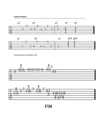 Apostila de guitarra
