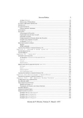 Apostila de java na pratica | PDF