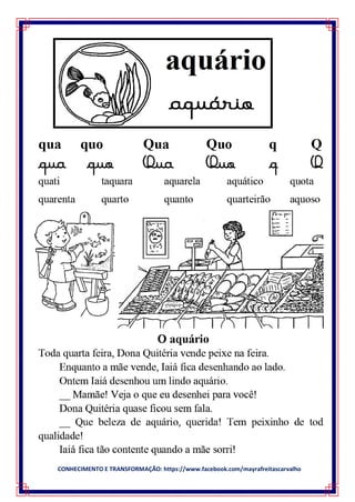 CONHECIMENTO E TRANSFORMAÇÃO: https://www.facebook.com/mayrafreitascarvalho
 