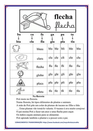 CONHECIMENTO E TRANSFORMAÇÃO: https://www.facebook.com/mayrafreitascarvalho
 
