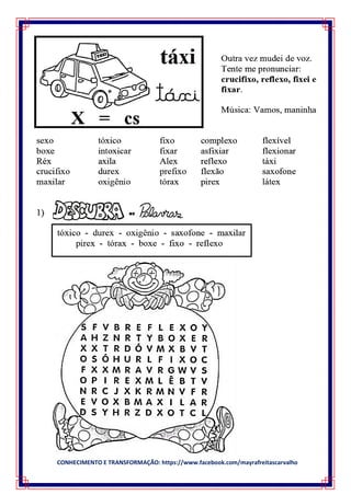 CONHECIMENTO E TRANSFORMAÇÃO: https://www.facebook.com/mayrafreitascarvalho
 