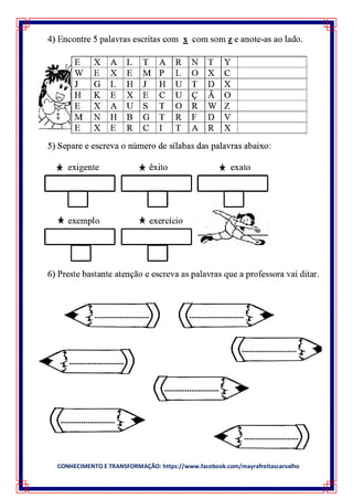 CONHECIMENTO E TRANSFORMAÇÃO: https://www.facebook.com/mayrafreitascarvalho
 