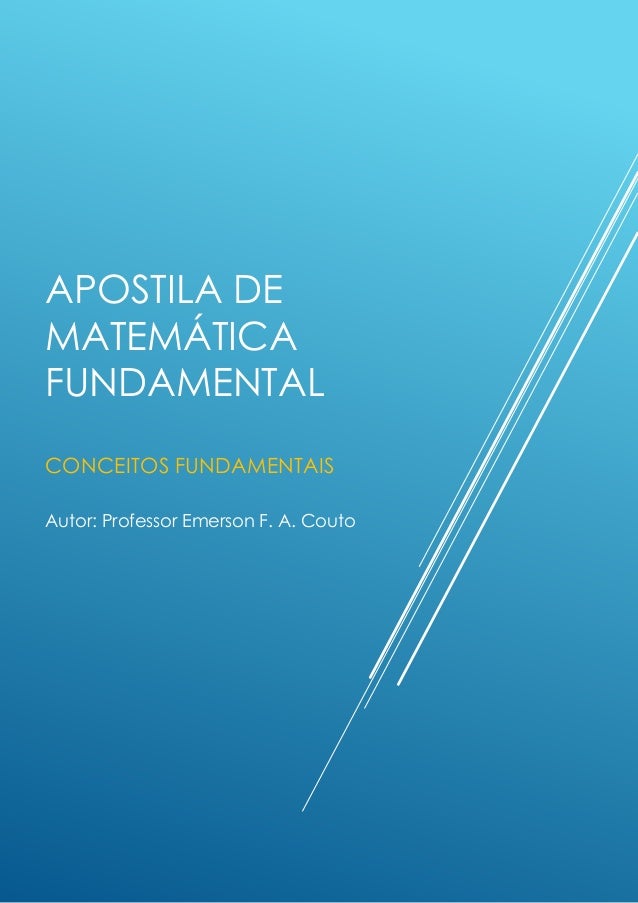 Apostila de matemática fundamental 2 apostila de matemtica fundamental 1 638