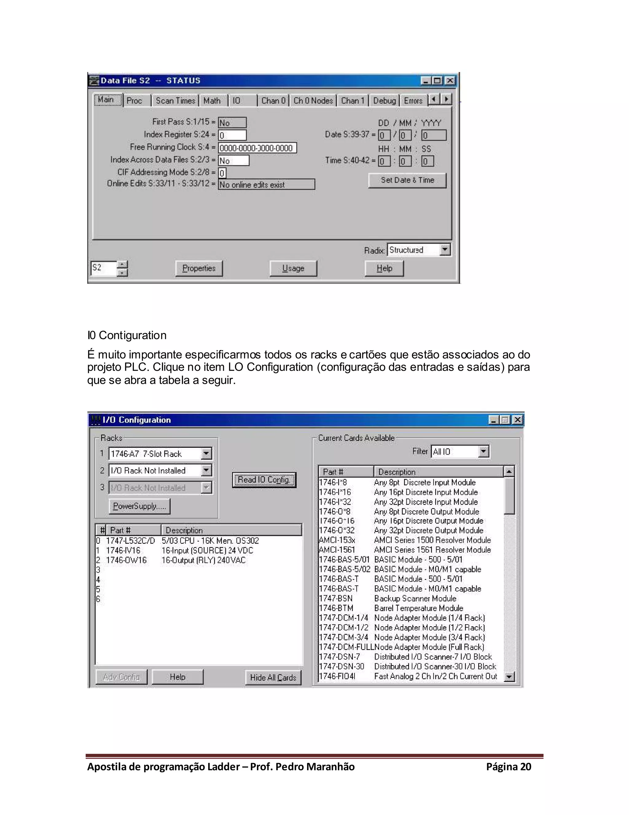 Apostila+de+programação+ladder+ +clp+micrologix+1200 | PDF