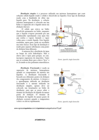APOSTILA DE DEPENDÊNCIA DE QUÍMICA