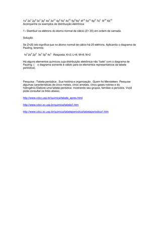 APOSTILA DE DEPENDÊNCIA DE QUÍMICA