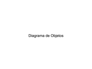 Diagrama de Objetos
 