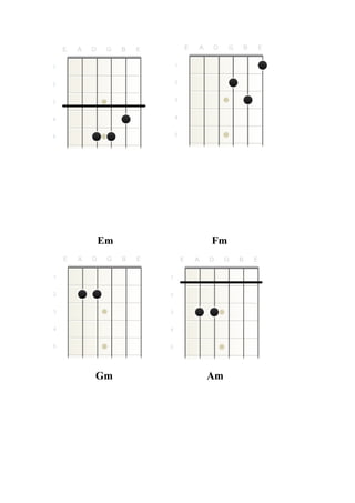 Em Fm
Gm Am
 