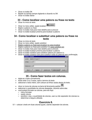 Apostila Básica de Word