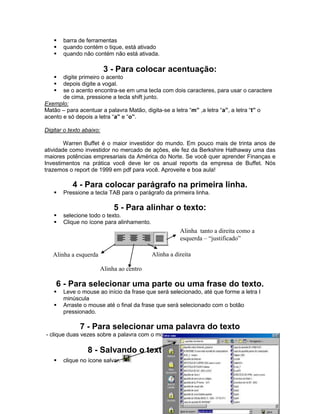 Apostila Básica de Word