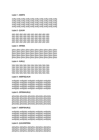 Lição 1 - ASDFG
asdfg asdfg asdfg asdfg asdfg asdfg asdfg asdfg asdfg asdfg
asdfg asdfg asdfg asdfg asdfg asdfg asdfg asdfg asdfg asdfg
asdfg asdfg asdfg asdfg asdfg asdfg asdfg asdfg asdfg asdfg
asdfg asdfg asdfg asdfg asdfg asdfg asdfg asdfg asdfg asdfg
asdfg asdfg asdfg asdfg asdfg asdfg asdfg asdfg asdfg asdfg
Lição 2 - ÇLKJH
çlkjh çlkjh çlkjh çlkjh çlkjh çlkjh çlkjh çlkjh çlkjh çlkjh
çlkjh çlkjh çlkjh çlkjh çlkjh çlkjh çlkjh çlkjh çlkjh çlkjh
çlkjh çlkjh çlkjh çlkjh çlkjh çlkjh çlkjh çlkjh çlkjh çlkjh
çlkjh çlkjh çlkjh çlkjh çlkjh çlkjh çlkjh çlkjh çlkjh çlkjh
çlkjh çlkjh çlkjh çlkjh çlkjh çlkjh çlkjh çlkjh çlkjh çlkjh
Lição 3 - GFDSA
gfdsa gfdsa gfdsa gfdsa gfdsa gfdsa gfdsa gfdsa gfdsa gfdsa
gfdsa gfdsa gfdsa gfdsa gfdsa gfdsa gfdsa gfdsa gfdsa gfdsa
gfdsa gfdsa gfdsa gfdsa gfdsa gfdsa gfdsa gfdsa gfdsa gfdsa
gfdsa gfdsa gfdsa gfdsa gfdsa gfdsa gfdsa gfdsa gfdsa gfdsa
gfdsa gfdsa gfdsa gfdsa gfdsa gfdsa gfdsa gfdsa gfdsa gfdsa
Lição 4 - HJKLÇ
hjklç hjklç hjklç hjklç hjklç hjklç hjklç hjklç hjklç hjklç
hjklç hjklç hjklç hjklç hjklç hjklç hjklç hjklç hjklç hjklç
hjklç hjklç hjklç hjklç hjklç hjklç hjklç hjklç hjklç hjklç
hjklç hjklç hjklç hjklç hjklç hjklç hjklç hjklç hjklç hjklç
hjklç hjklç hjklç hjklç hjklç hjklç hjklç hjklç hjklç hjklç
Lição 5 - ASDFGÇLKJH
asdfgçlkjh asdfgçlkjh asdfgçlkjh asdfgçlkjh asdfgçlkjh
asdfgçlkjh asdfgçlkjh asdfgçlkjh asdfgçlkjh asdfgçlkjh
asdfgçlkjh asdfgçlkjh asdfgçlkjh asdfgçlkjh asdfgçlkjh
asdfgçlkjh asdfgçlkjh asdfgçlkjh asdfgçlkjh asdfgçlkjh
asdfgçlkjh asdfgçlkjh asdfgçlkjh asdfgçlkjh asdfgçlkjh
Lição 6 - GFDSAHJKLÇ
gfdsahjklç gfdsahjklç gfdsahjklç gfdsahjklç gfdsahjklç
gfdsahjklç gfdsahjklç gfdsahjklç gfdsahjklç gfdsahjklç
gfdsahjklç gfdsahjklç gfdsahjklç gfdsahjklç gfdsahjklç
gfdsahjklç gfdsahjklç gfdsahjklç gfdsahjklç gfdsahjklç
gfdsahjklç gfdsahjklç gfdsahjklç gfdsahjklç gfdsahjklç
Lição 7 - ASDFGHJKLÇ
asdfghjklç asdfghjklç asdfghjklç asdfghjklç asdfghjklç
asdfghjklç asdfghjklç asdfghjklç asdfghjklç asdfghjklç
asdfghjklç asdfghjklç asdfghjklç asdfghjklç asdfghjklç
asdfghjklç asdfghjklç asdfghjklç asdfghjklç asdfghjklç
asdfghjklç asdfghjklç asdfghjklç asdfghjklç asdfghjklç
Lição 8 - ÇLKJHGFDSA
çlkjhgfdsa çlkjhgfdsa çlkjhgfdsa çlkjhgfdsa çlkjhgfdsa
çlkjhgfdsa çlkjhgfdsa çlkjhgfdsa çlkjhgfdsa çlkjhgfdsa
çlkjhgfdsa çlkjhgfdsa çlkjhgfdsa çlkjhgfdsa çlkjhgfdsa
 