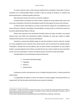 Apostila disciplina completa