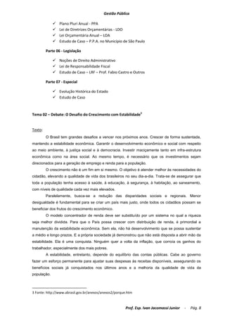 Apostila disciplina completa