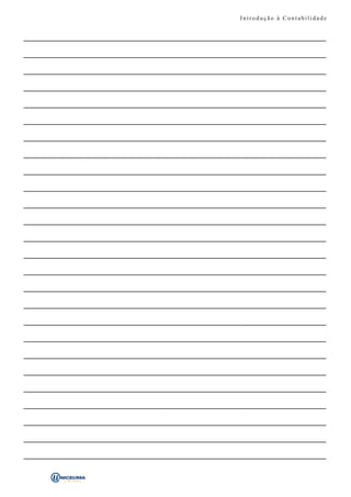 Introdução à Contabilidade
 