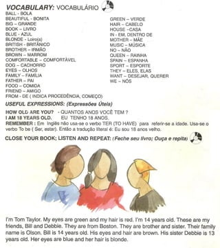 Apostila easy english parte 01