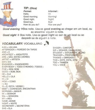 Apostila easy english parte 01