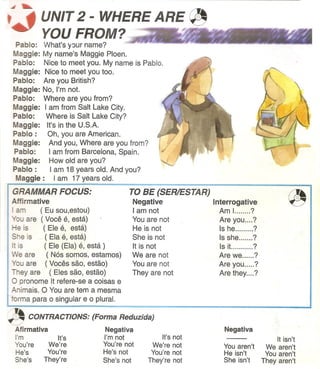 Apostila easy english parte 01