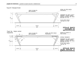projeto de interiores . apostila de projeto executivo e detalhamento

Figura 5f - Elevação frontal

Figura 5g - Seção vertical
longitudinal.

16

 