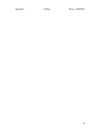 Apostila 2 2ª Série Física - CEESVO
70
 