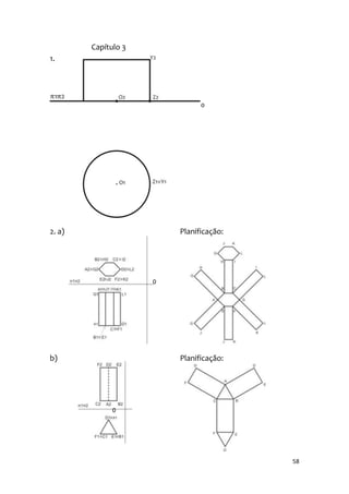 Capítulo 3
1.




2. a)                    Planificação:




                     0




b)                       Planificação:




              0




                                         58
 