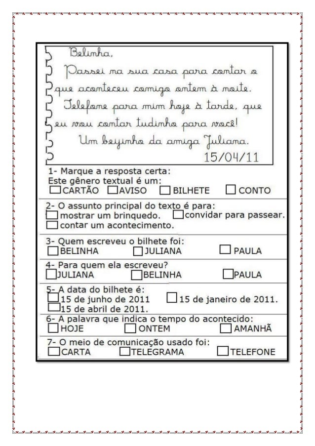 Apostila gêneros textuais.