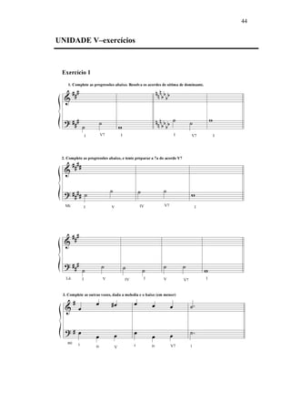 44
UNIDADE V–exercícios
 