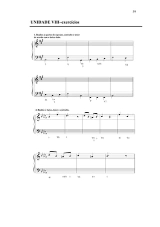 59
UNIDADE VIII–exercícios
 