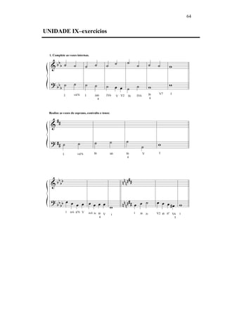 64
UNIDADE IX–exercícios
 
