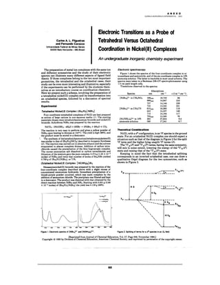 M Ó D U L O 4
QUÍMICA INORGÂNICA EXPERIMENTAL - 2003
60
A N E X OA N E X O
 