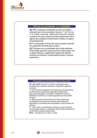 Apostila INSS Técnico do Seguro Social 