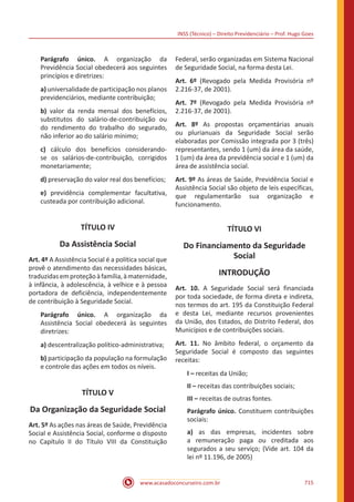 Apostila INSS Técnico do Seguro Social 