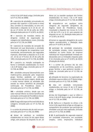 Apostila INSS Técnico do Seguro Social 