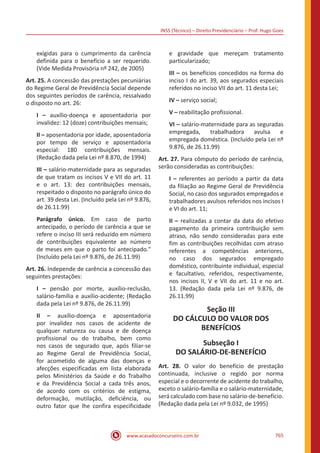 Apostila INSS Técnico do Seguro Social 