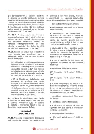 Apostila INSS Técnico do Seguro Social 