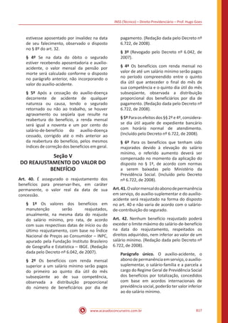 Apostila INSS Técnico do Seguro Social 