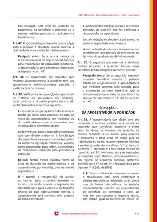 Apostila INSS Técnico do Seguro Social 