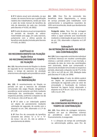 Apostila INSS Técnico do Seguro Social 