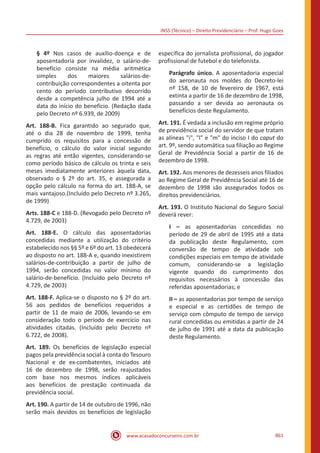 Apostila INSS Técnico do Seguro Social 